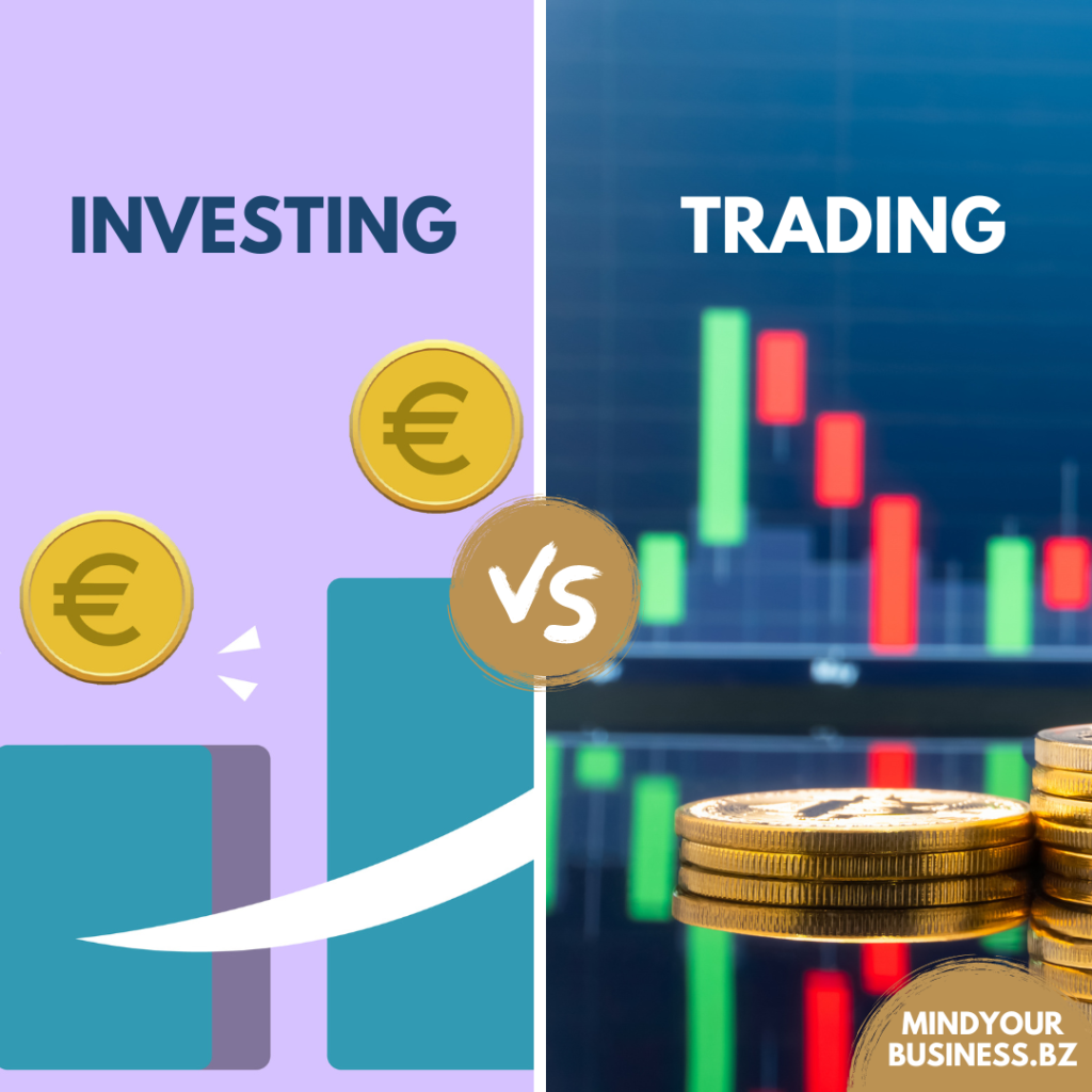 trading is not the same as investing